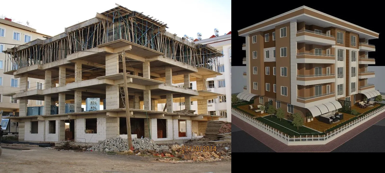 Gaziantep Özel Bina İnşaatı